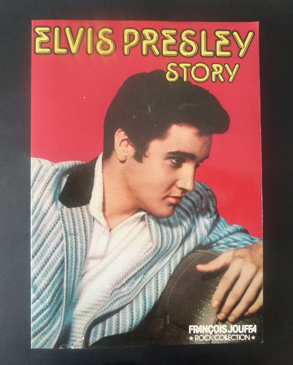 LIVRE ELVIS PRESLEY STORY 128 PAGES FRANCE DE 1977